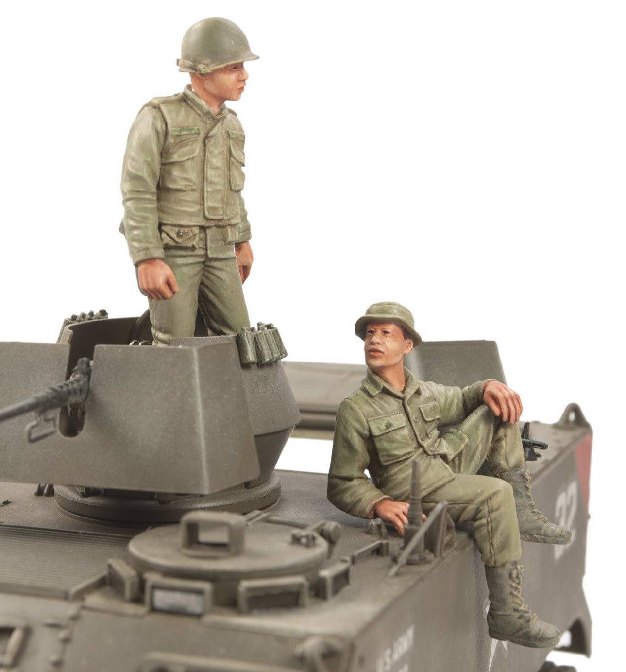 ARVN M113 ACAV Crew in Vietnam War (A) – Image 3
