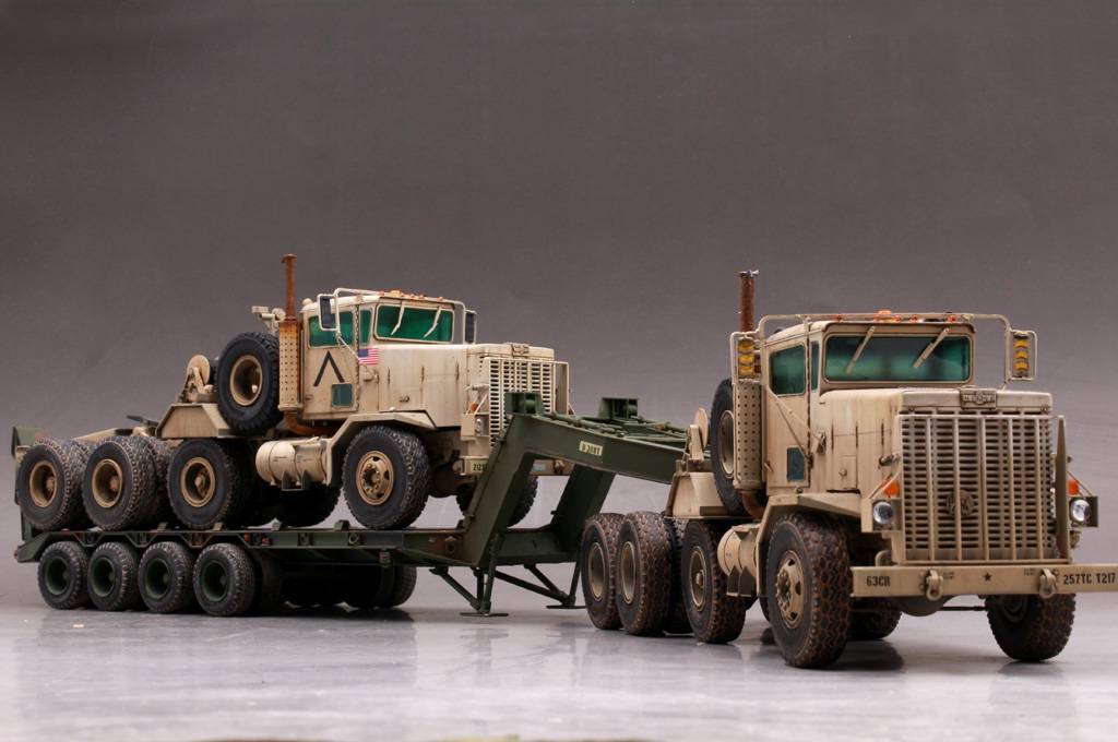 M911 C-HET w/m747 Heavy Equipment Semi-Trailer – Image 3
