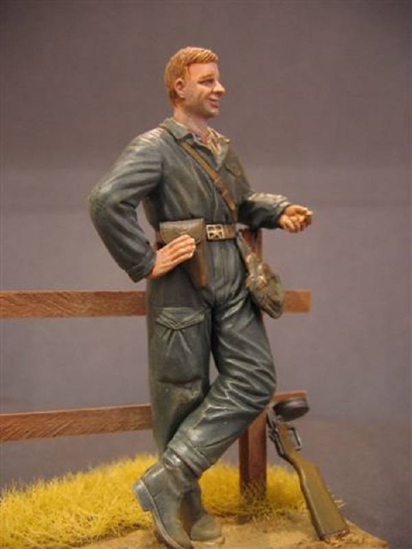 WWII Soviet Army Tank Crewman in 1942 – Image 7