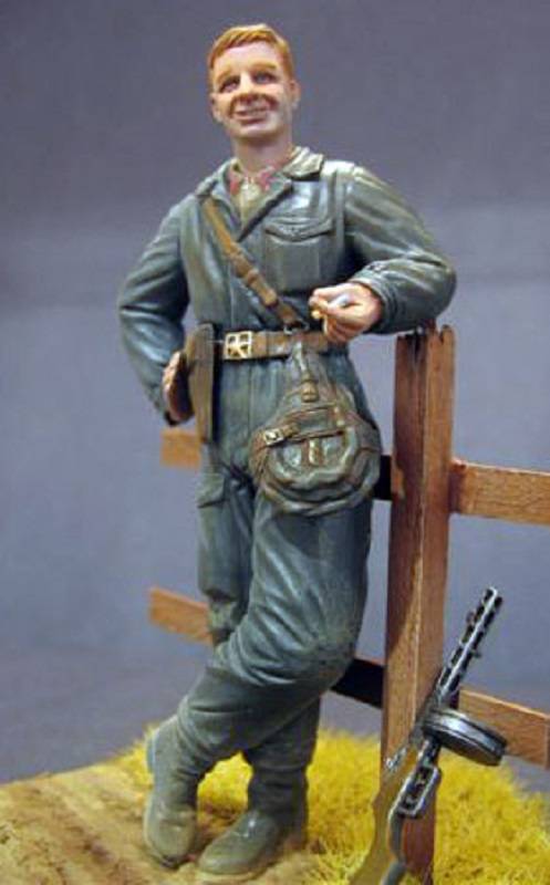 WWII Soviet Army Tank Crewman in 1942 – Image 5