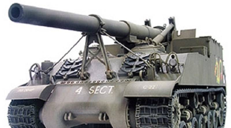 US M40 BIG SHOT 155MM CHARIOT MOTEUR PISTOLET – Image 4
