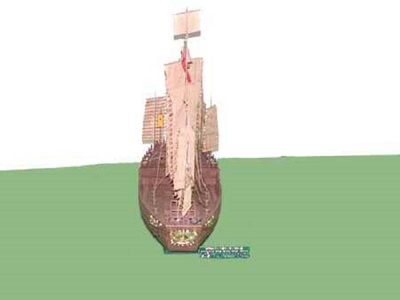 Chinese Chengho Sailing Ship – Image 7