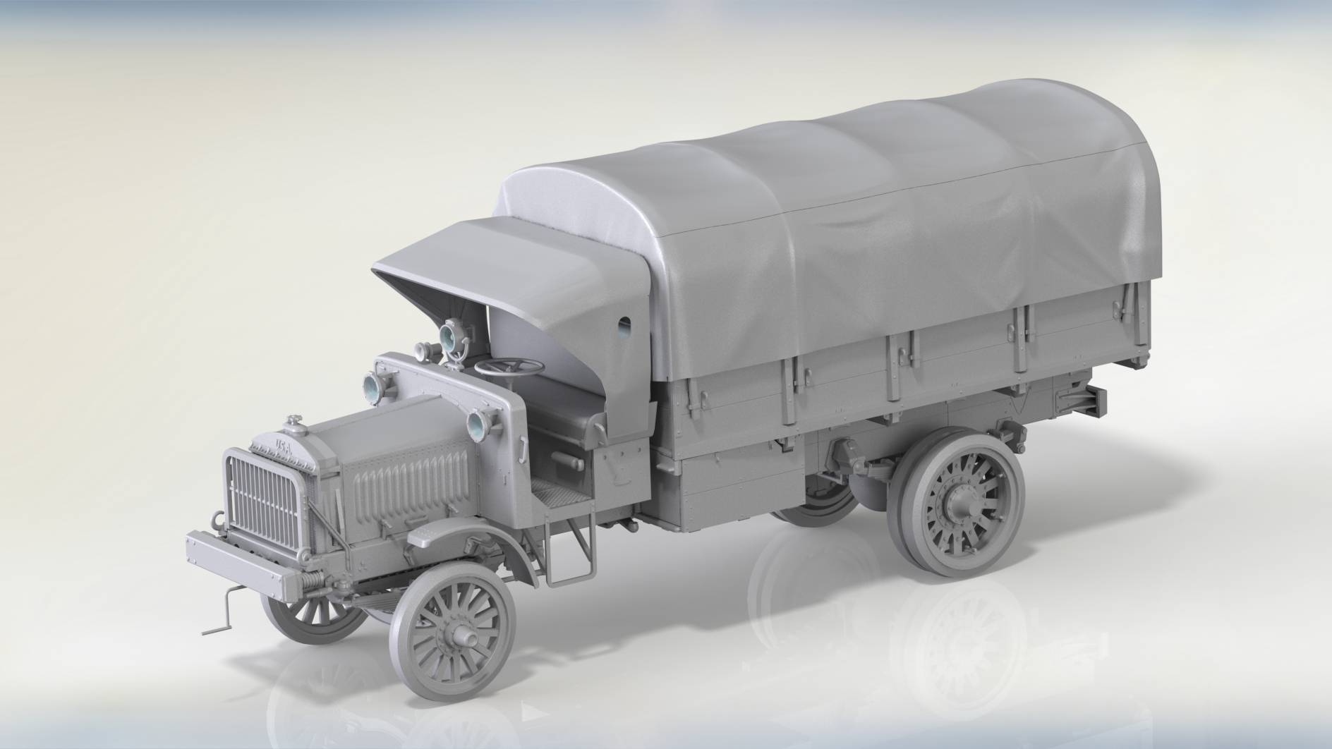 Standard B Liberty WWI US Army Truck – Image 3