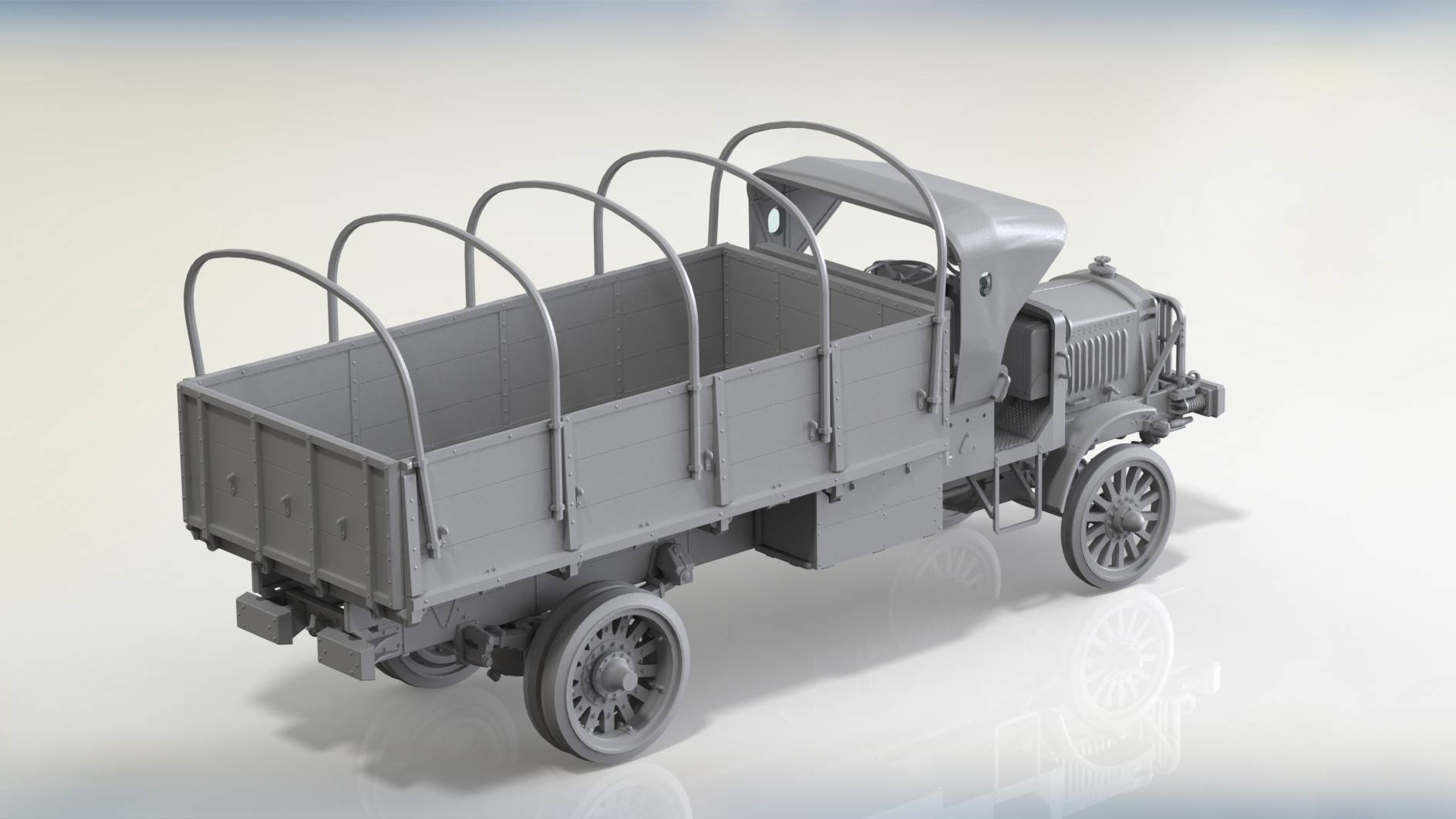 Standard B Liberty WWI US Army Truck – Image 4