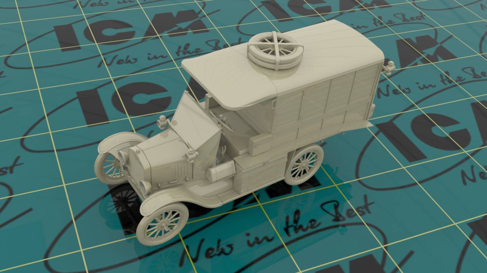 Model T 1917 Ambulance (early) WWI AAFS Car – Image 4
