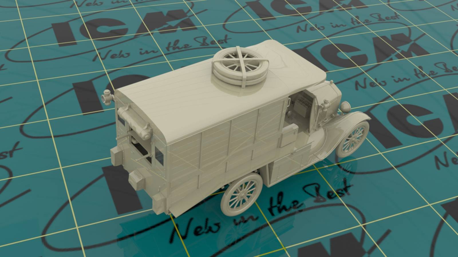 Model T 1917 Ambulance (early) WWI AAFS Car – Image 5