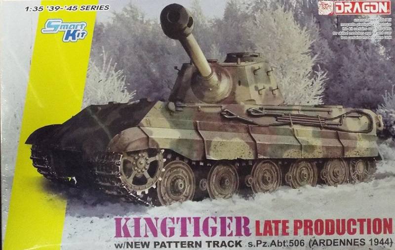 Kingtiger Late Production w/New Pattern Track s.Pz.Abt.506 Ardennes 1944