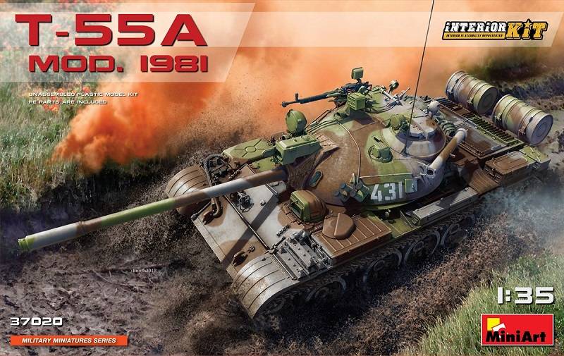 T-55A MOD.1981 INTERIOR KIT