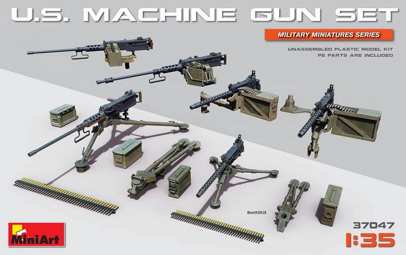 U.S. MACHINE GUN SET