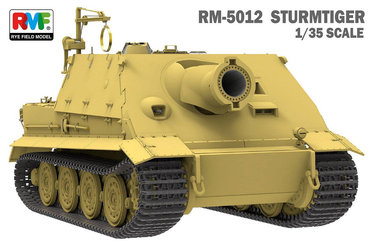 Sturmmörser Tiger RM61 L/5,4 / 38 cm With Full Interior – Image 2