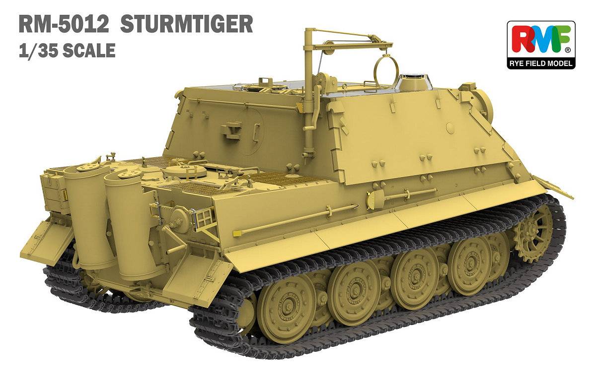 Sturmmörser Tiger RM61 L/5,4 / 38 cm With Full Interior – Image 3