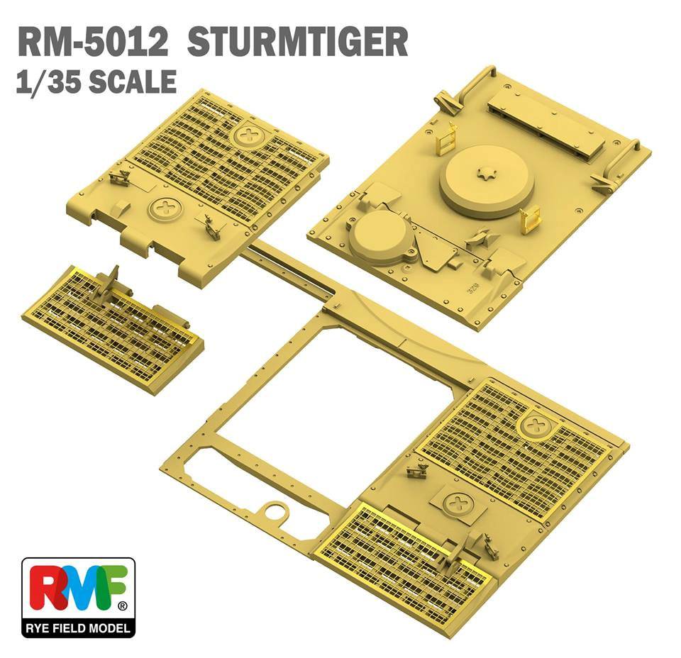 Sturmmörser Tiger RM61 L/5,4 / 38 cm With Full Interior – Image 6