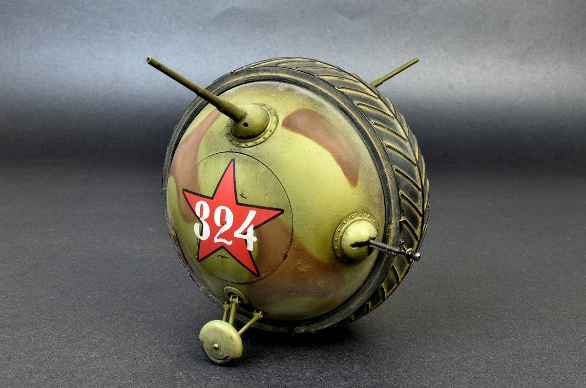 SOVIET BALL TANK “Sharotank” INTERIOR KIT – Image 4