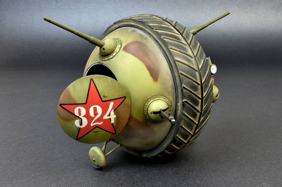 SOVIET BALL TANK “Sharotank” INTERIOR KIT – Image 5