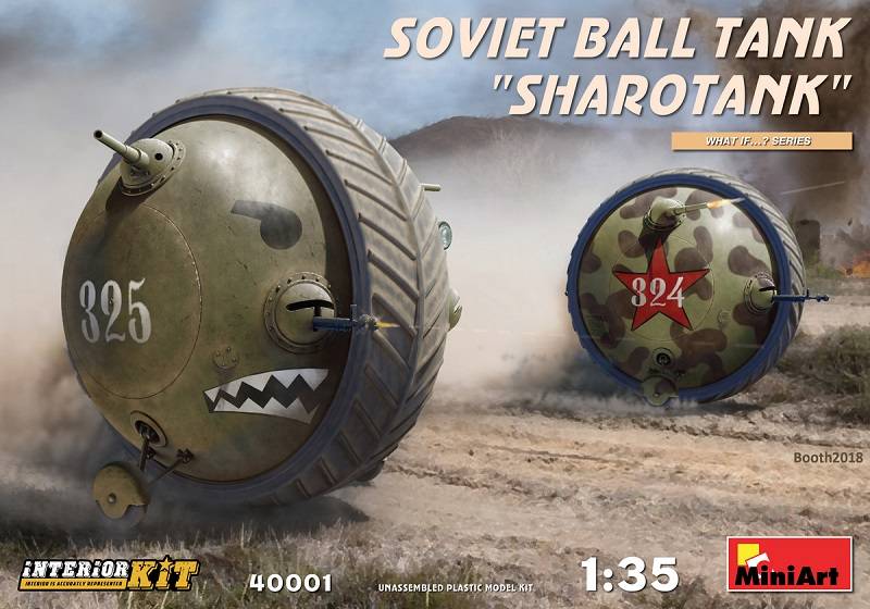 SOVIET BALL TANK “Sharotank” INTERIOR KIT