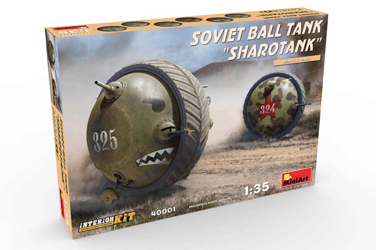 SOVIET BALL TANK “Sharotank” INTERIOR KIT – Image 2