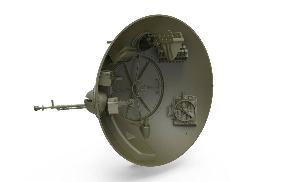SOVIET BALL TANK “Sharotank” INTERIOR KIT – Image 15