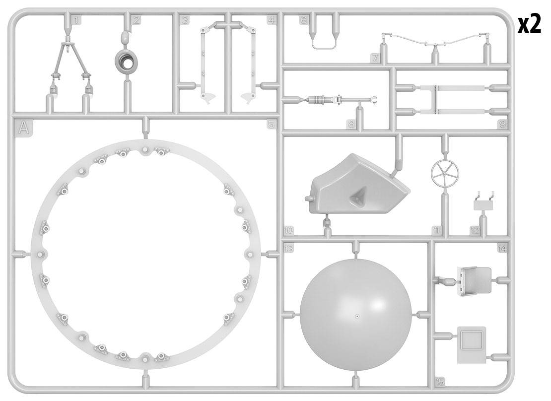SOVIET BALL TANK “Sharotank” INTERIOR KIT – Image 17