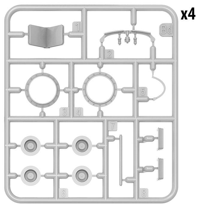 SOVIET BALL TANK “Sharotank” INTERIOR KIT – Image 22