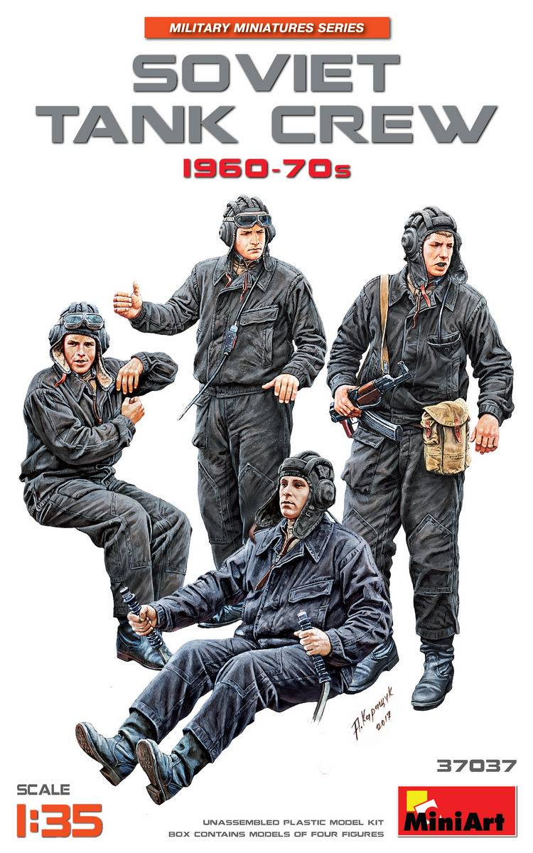 SOVIET TANK CREW 1960-70s