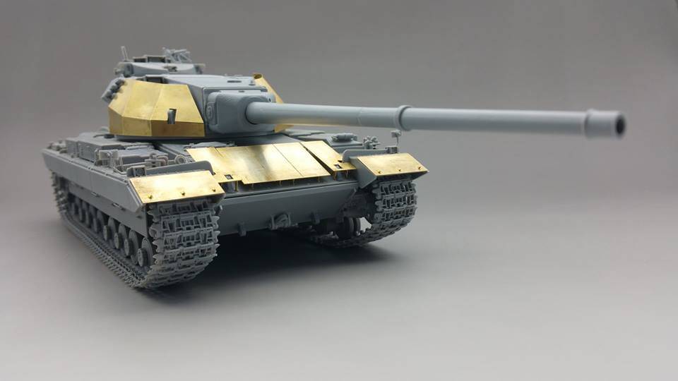 Super Conqueror FV 214 Conqueror Mk I with spaced armour – Image 2