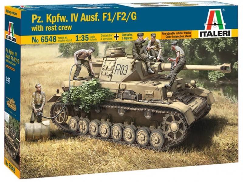 Pz.Kpfw. IV Ausf.F1/F2/G Early With Rest Crew – Image 2