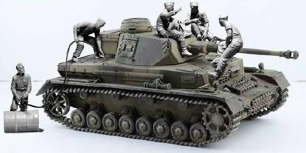 Pz.Kpfw. IV Ausf.F1/F2/G Early With Rest Crew – Image 3