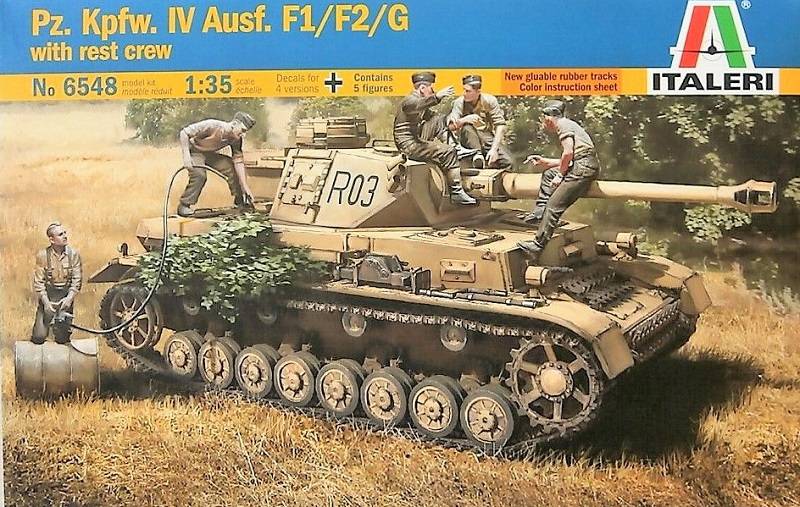 Pz.Kpfw. IV Ausf.F1/F2/G Early With Rest Crew