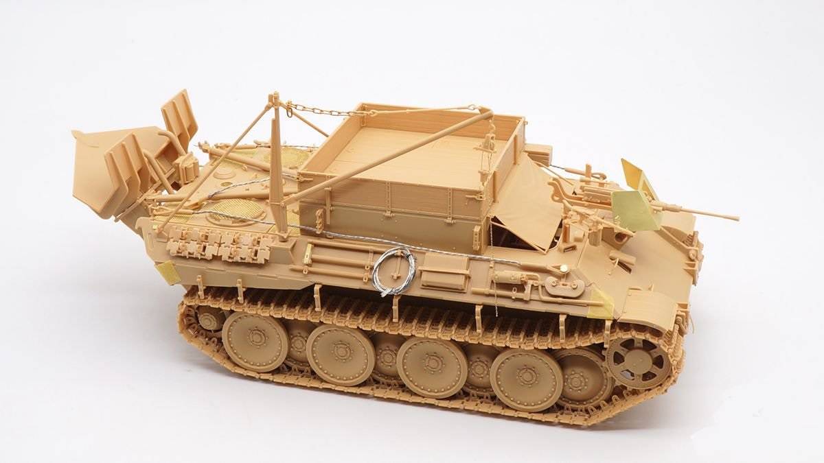 German Armored Recovery Vehicle Sd.Kfz.179 Bergepanther Ausf.A – Image 2