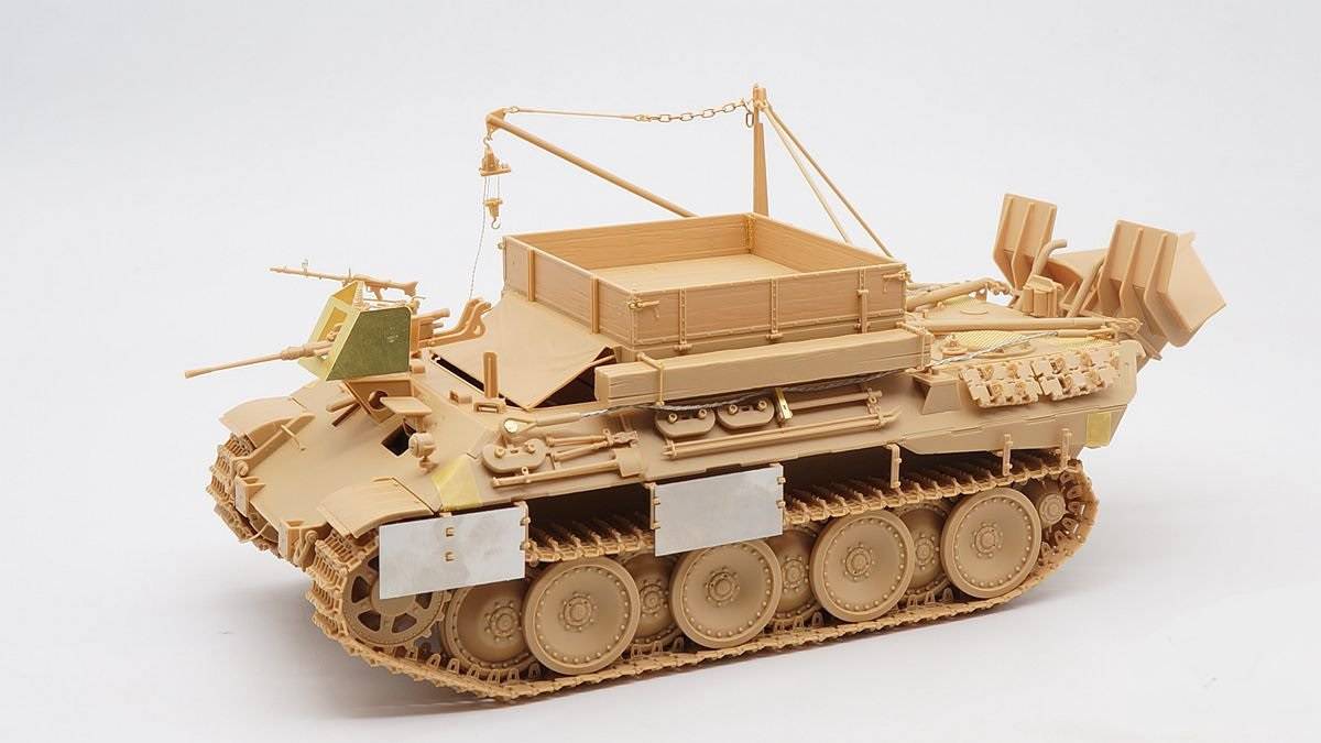 German Armored Recovery Vehicle Sd.Kfz.179 Bergepanther Ausf.A – Image 3