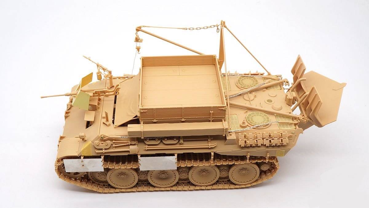 German Armored Recovery Vehicle Sd.Kfz.179 Bergepanther Ausf.A – Image 6