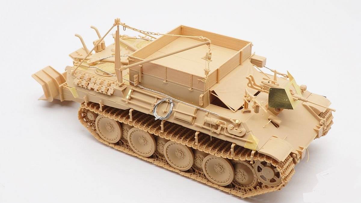 German Armored Recovery Vehicle Sd.Kfz.179 Bergepanther Ausf.A – Image 8