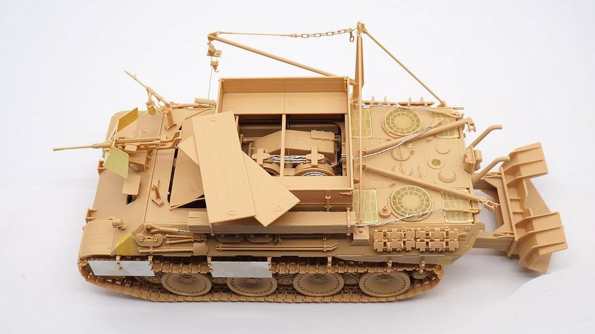 German Armored Recovery Vehicle Sd.Kfz.179 Bergepanther Ausf.A – Image 10