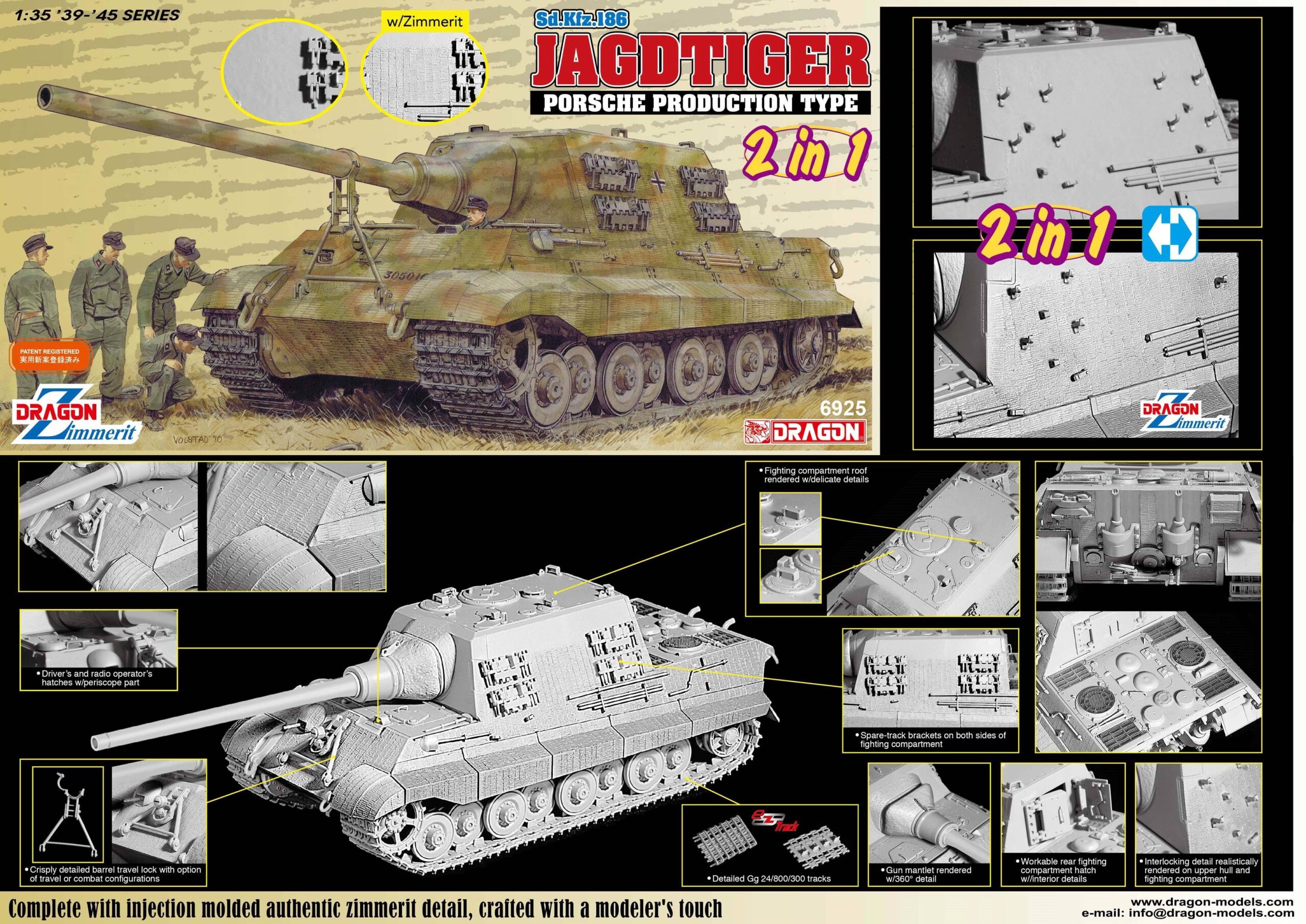 Sd.Kfz.186 Jagdtiger Porsche Production Type (2 in 1) – Image 2