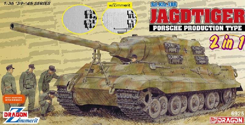 Sd.Kfz.186 Jagdtiger Porsche Production Type (2 in 1)