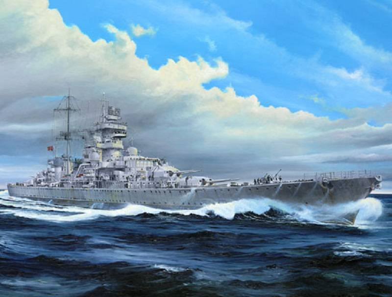 German cruiser Prinz Eugen 1945 – Image 2