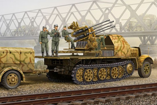 SdKfz 7/1 LATE W/2CM FLAKVIERLING 38 – Image 2