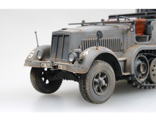 2 cm FLAKVIERLING 38 Auf Selbstfahrlafette (Sd.Kfz. 7/1 early version) with Sd.Anhänger 51 – Image 4
