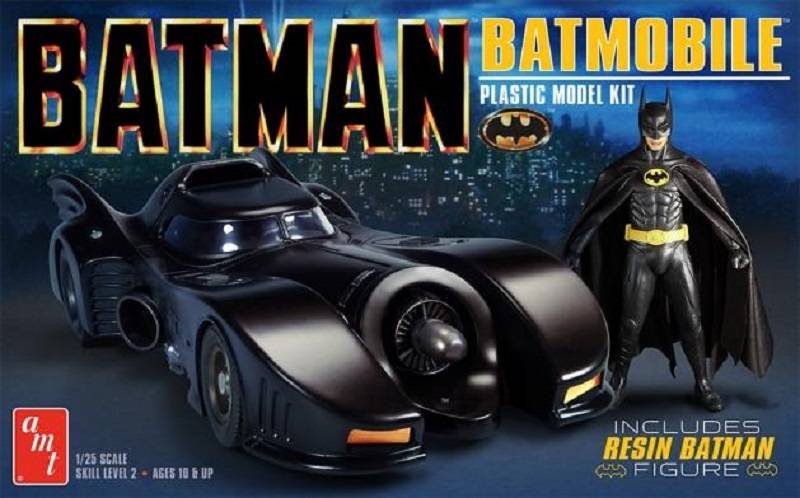 Batman 1989 Batmobile with figure