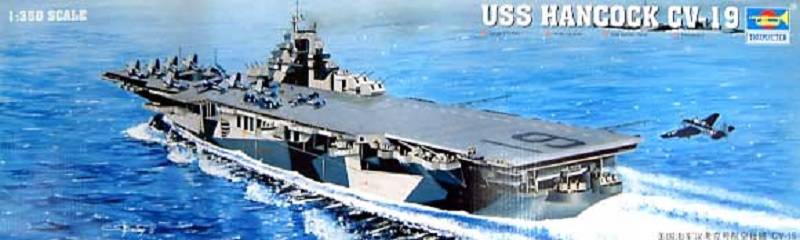 U.S. Aircraft Carrier USS Hancock CV-19 (1944)