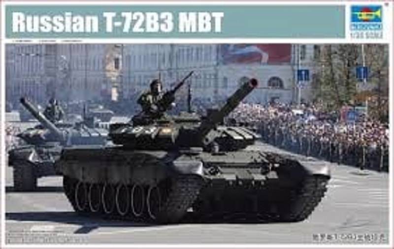 Russian T-72B3 MBT