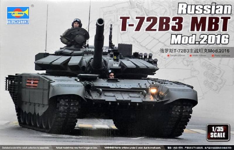 Russian T-72B3 MBT Mod.2016