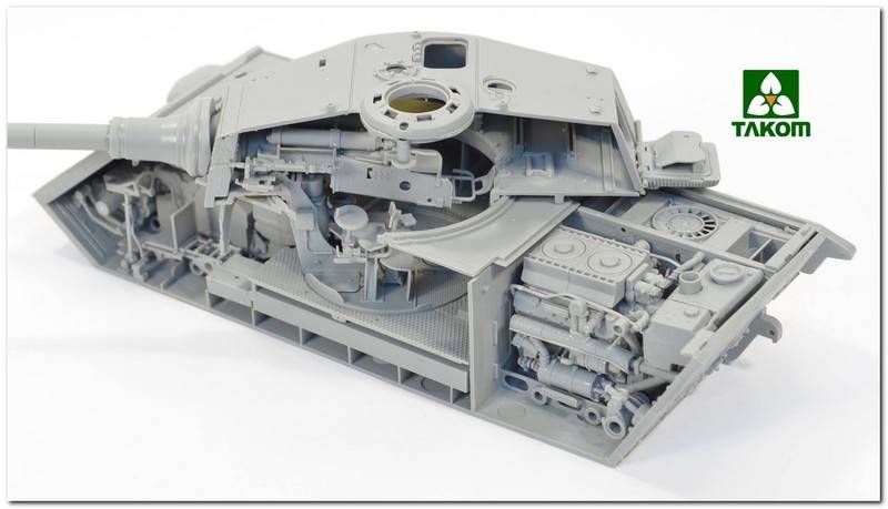 King Tiger Sd.Kfz.182 HENSCHEL TURRET w/New Track Parts – Image 2