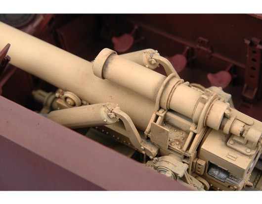 Geschützwagen TIGER GRILLE II 21 Auf 210 mm Mortar 18/1 L/31 – Image 7