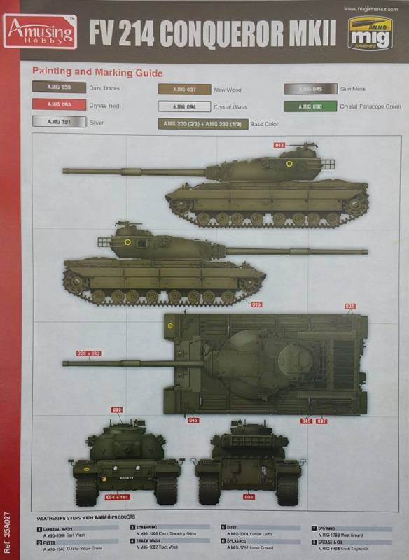 Char lourd britannique FV 214 Conqueror MK II – Image 2