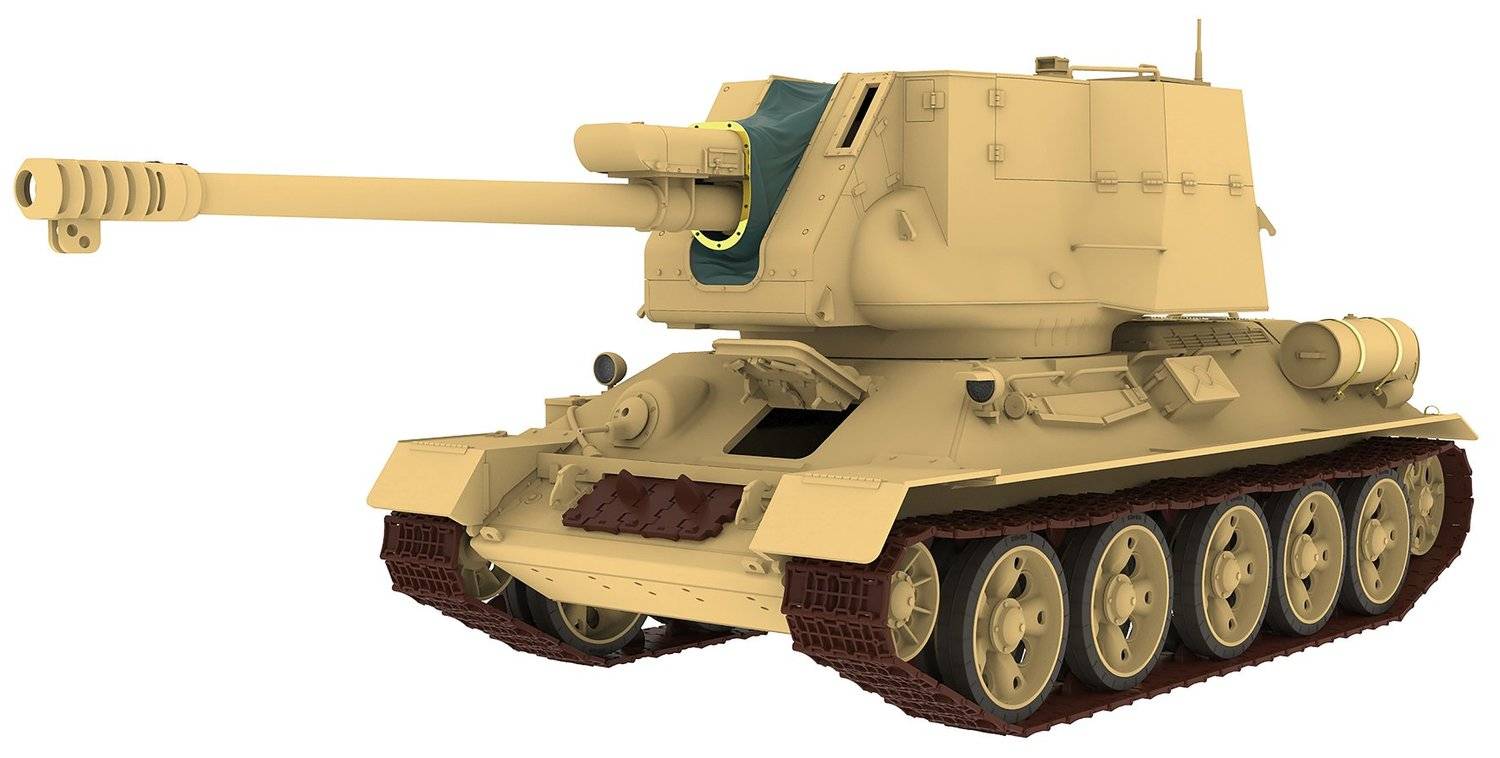 T-34/122 Egyptian 122 mm Self-Propelled Gun – Image 5