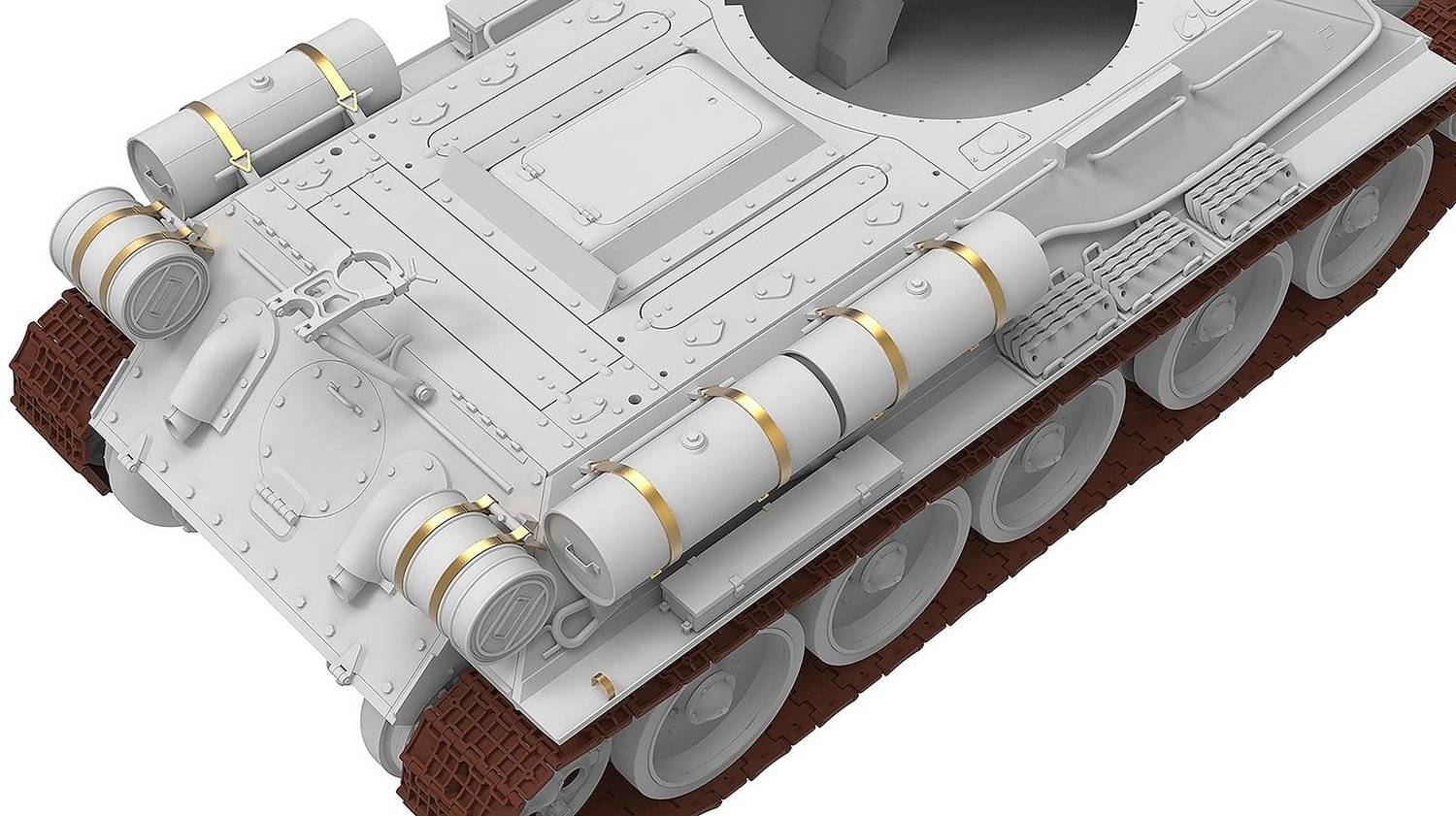 T-34/122 Egyptian 122 mm Self-Propelled Gun – Image 7