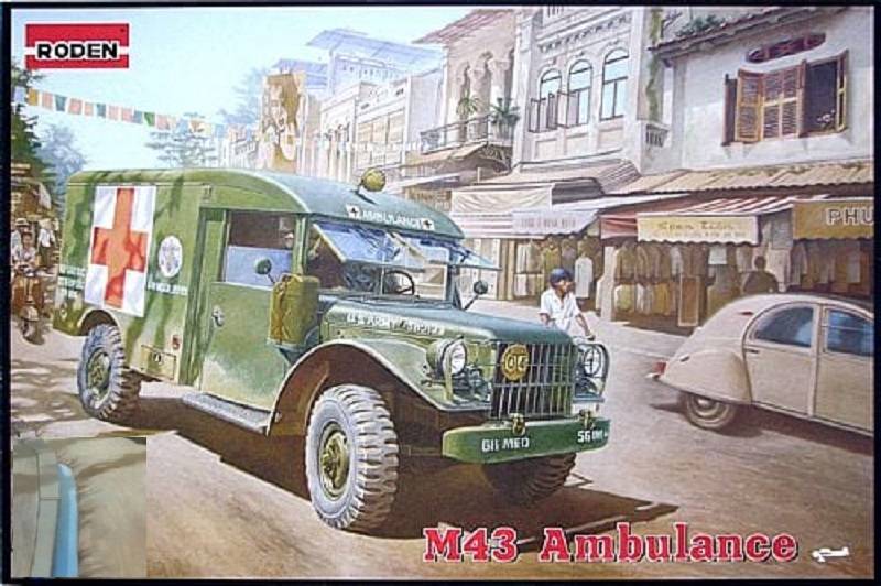 M43 3/4 ton 4x4 Ambulance Truck