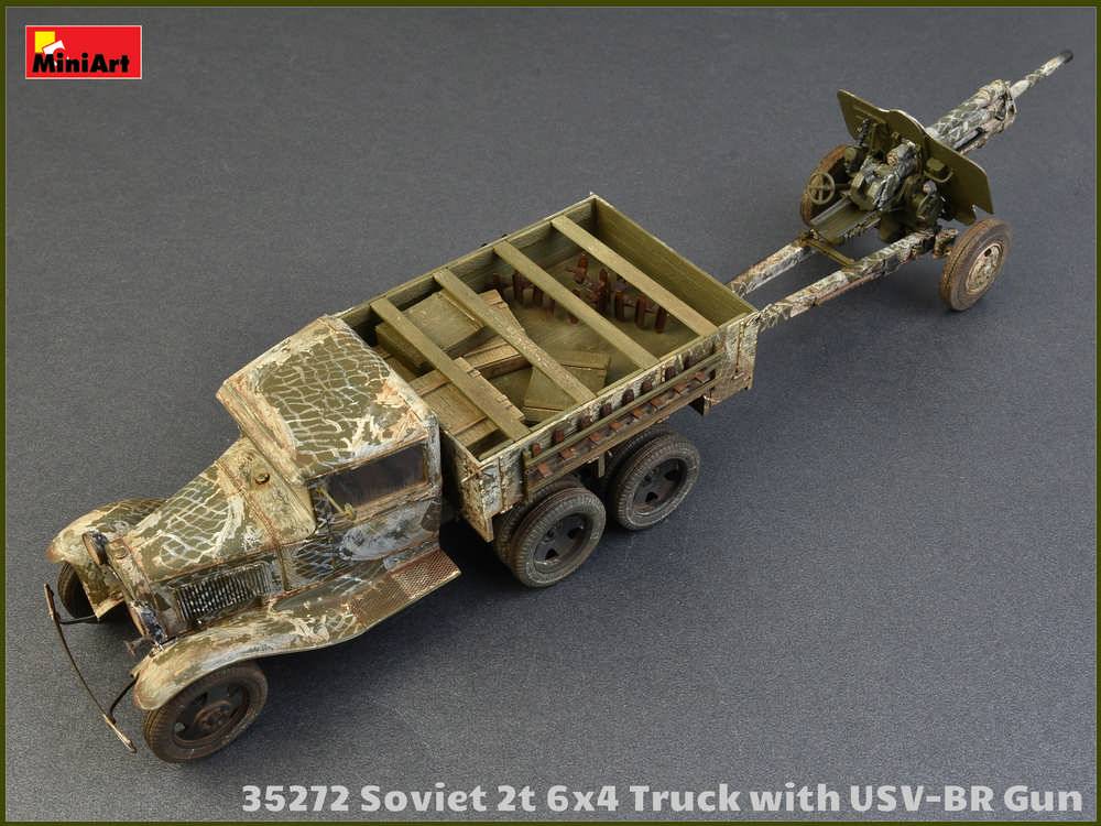 SOVIET 2T 6X4 TRUCK & 76-mm USV-BR GUN – Image 5