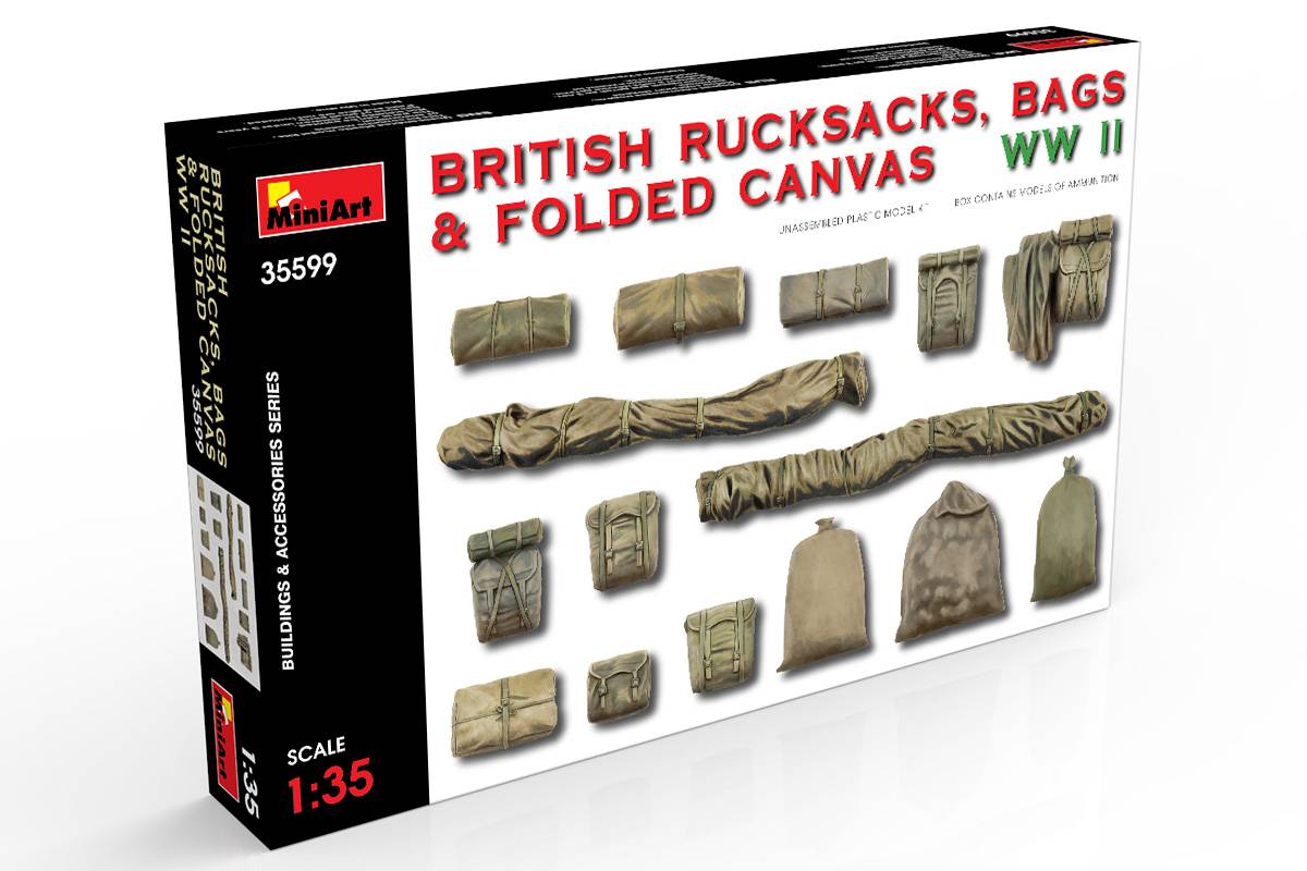 SACS À DOS, SACS & TOILES PLIÉES BRITANNIQUES WW2 – Image 2